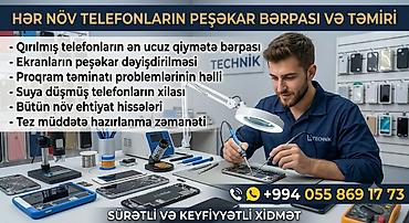 ремонт авто с выездом: Telefonların peşəkar bərpası və təmiri xidməti - Qırılmış — 1