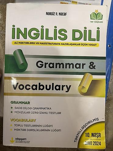 Məhsul: “İngilis Dili – Grammar & Vocabulary” (Nərgiz R. Nəcəf)