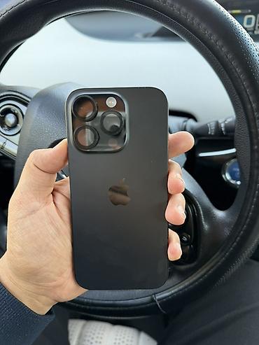 IPhone 16 Pro, Б/у, 256 ГБ, Черный, Защитное стекло, Чехол, Кабель, 89 %