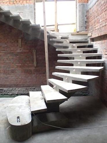 Pilləkən məhəccərləri: Betondan hazırlanmış pilləkənlər müxtəlif layihələr üçün uyğundur. Bu — 2