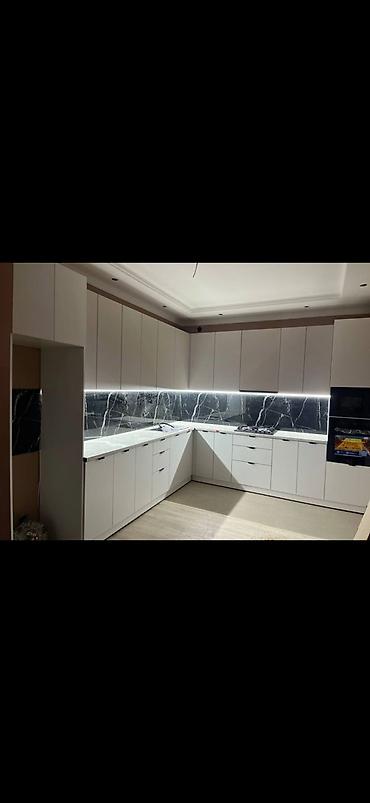 Кухонные гарнитуры: Кухонный гарнитур, цвет - Серый — 5