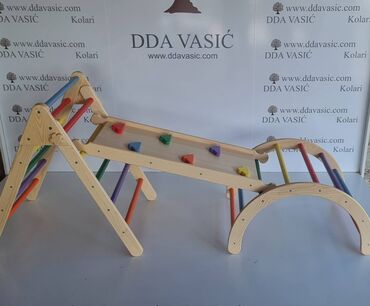 Ostali dečiji nameštaj: Penjalica za Decu komplet model 1 xxl model Ekskluzivne Ručno — 2