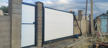 Откатные ворота: Ворота. Автоматические ворота секционные ворота Откатные ворота Рол — 12