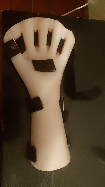 tibb geyimi: Məhsul: Bilək və əl üçün ortopedik şina-splint Təsvir: - Bilək və — 3