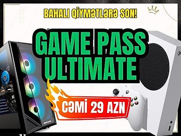 Xbox Series S: Xbox Game Pass Ultimate abunəliyi 👑 Xbox Game Pass Ultimate KRAL-da — 1