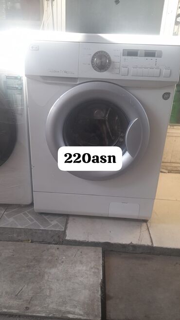 Paltaryuyan maşınlar: Paltaryuyan maşın LG, 7 kq, Avtomat, Qurutma var