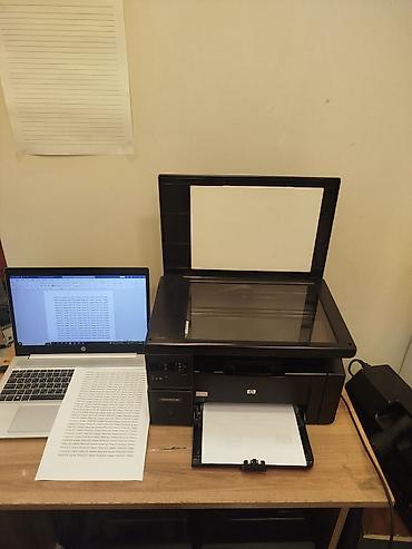 printer hp: Hp laserjet 1132 3/1də çap,copy,skan heçbir problemi yoxdur tam — 3