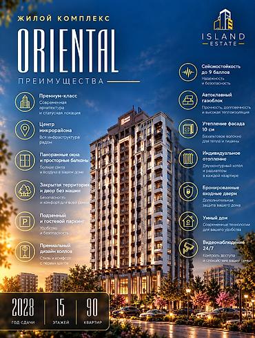 ул восточная: 2 комнаты, 79 м², 6 мкр Элитка, 12 этаж, ПСО (под самоотделку) — 3