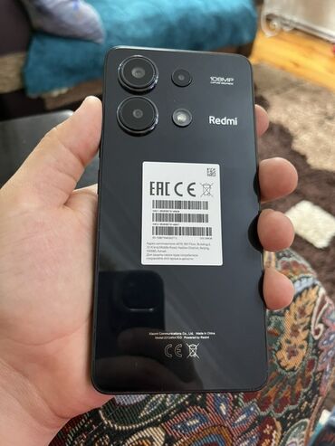 xiomi note 9: Xiaomi Redmi Note 13, 256 GB, rəng - Qara
