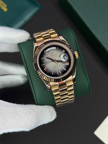 a class saatlar: Yeni, Qol saatı, Rolex, rəng - Qızılı — 2