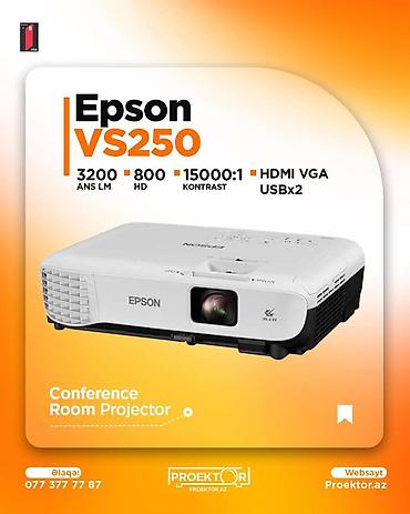 Новый Портативный Проектор Epson, Платная доставка at lalafo.az Новый Портативный Проектор Epson, Платная доставка