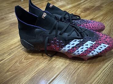 predator бутсы: Футбольные бутсы с высоким носком-«носочком» Adidas Predator (линейка — 1
