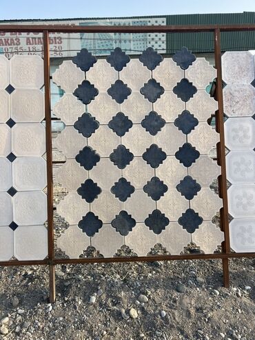 Тротуарная плитка: Тротуарная плитка восьмигранная (октагон) - Материал: вибролитой — 8