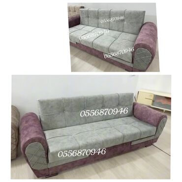 Sifarişlə divanlar: Divan, Qonaq otağı üçün, Parça, Bazasız, Açılan, Kitab — 6