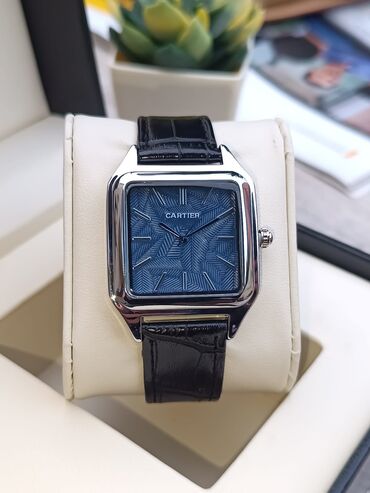 Qol saatları: Yeni, Qol saatı, Cartier, rəng - Qara — 10