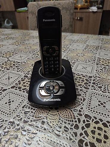 herbi telefon: Stasionar telefon Panasonic, Simsiz, İşlənmiş — 1