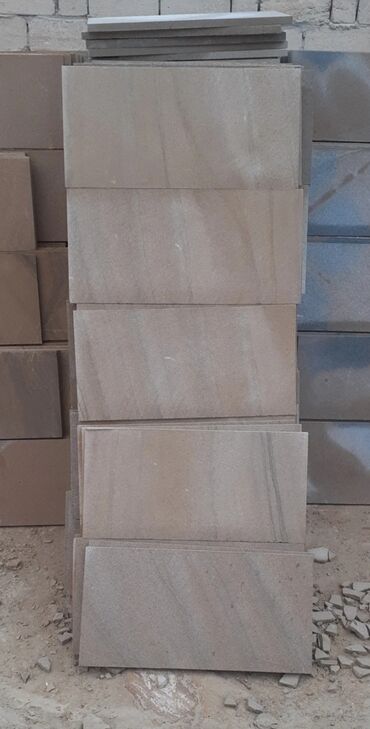 Dekorativ daşlar: Qumdaşı fasad plitələri - Material: təbii qumdaşı - İstifadə — 46