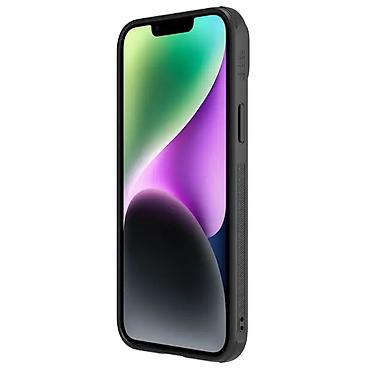Maske i futrole za telefone: Maska Nillkin CamShield Leather S za iPhone 14 Plus 6.7 crna. Uz brzu — 6