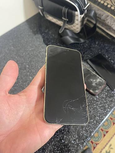 Apple iPhone: IPhone 12 Pro Max, Б/у, 128 ГБ, Золотой, Защитное стекло, Чехол, Кабель — 13