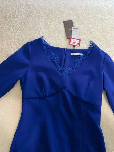 Haljine: L, bоја - Tamnoplava, Večernji, maturski, Dugih rukava — 9