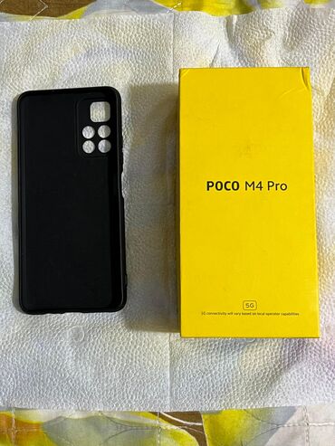 Poco: Poco M4 Pro 5G, 128 GB, rəng - Boz, Face ID, Zəmanət, Sensor — 6
