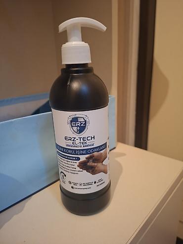 əlcek: 1L-30 manat 500ml-17 manat ERZ-Tech EL-TEK – görünməz əl baryeri — 1