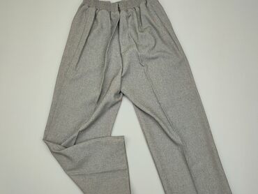 krótkie czarne spodenki materiałowe: Material trousers, 14 years, 164, condition - Very good