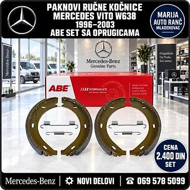 PAKNOVI MERCEDES VITO 638 639 W447 SA OPRUGICAMA | Paknovi mercedes