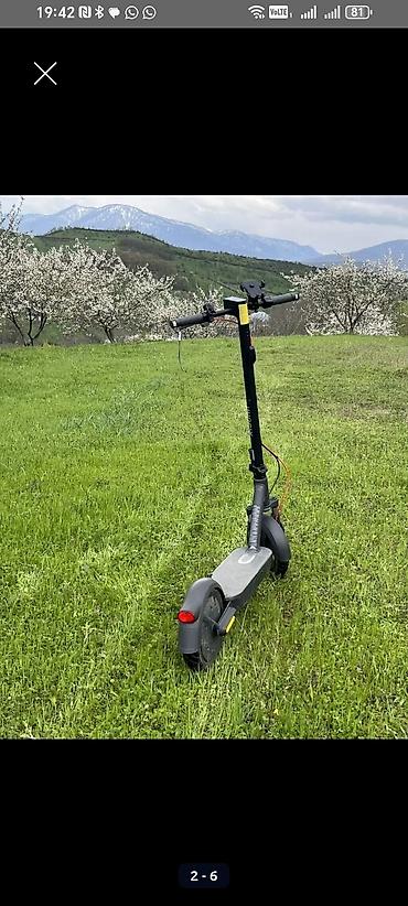 scooter icaresi: Elektrik skuter - Şəhərdaxili rahat hərəkət üçün kompak təkərli — 2