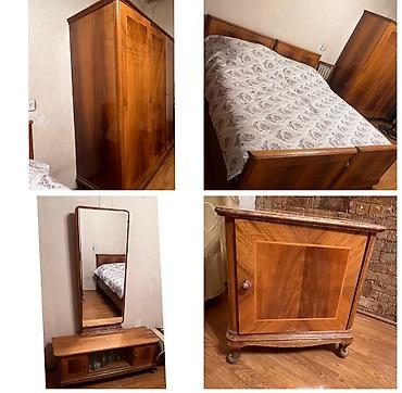 bedroom: Qədimi Mebel dəsti. 2 çarpayı, 1 dolab, 1 termo+pufik, 2 ədəd tumba — 1