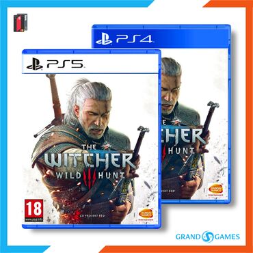 Oyun diskləri və kartricləri: 🕹️ PlayStation 4/5 The Witcher 3: Wild Hunt Oyunu. ⏰ 24/7 nömrə və