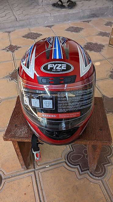 uvex: Мотошлем FYZE Helmet, интегрального типа. Яркий дизайн в красном — 2