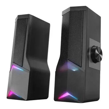 klima za baste kafica: Rampage Elegant X10 – Zvučnici 2.0 Bluetooth RGB (crni) Cena: 3850 RSD