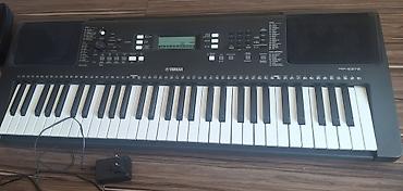 yamaha sintezator: Yamaha PSR-E373 sintezator - 61 ədəd tam ölçülü klaviş - LCD ekranlı — 2