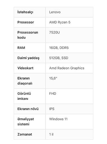 asus tuf dash: Lenovo noutbuk – gündəlik iş və təhsil üçün güclü və səmərəli — 4