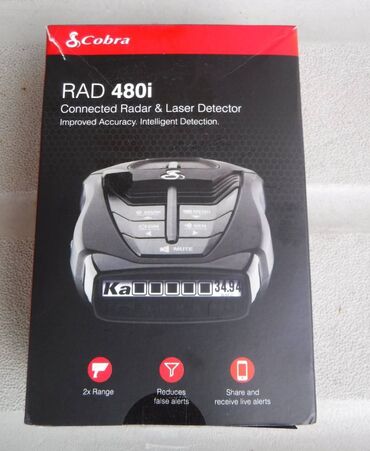 29580 r22 5: Продаю анти-радар фирмы Cobra RAD 480i. Новый. Cobra RAD 480i - самый