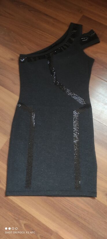 женская одежда вечерние платья: M (EU 38), цвет - Серый