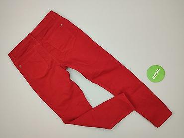 emu memy: Czerwone damskie spodnie Esmara - Krój: skinny fit - Stan w pasie — 3