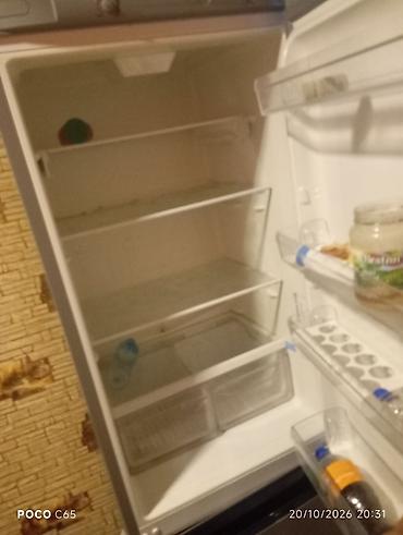 server satışı: İki kameralı soyuducu – alt kamerada dondurucu - Rəng: metalik/boz — 2