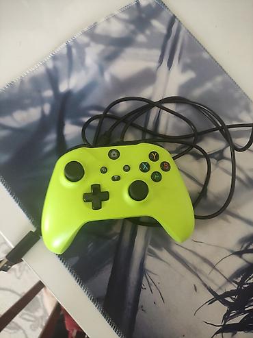 socket 1155: Проводной геймпад для Xbox/PC, ярко‑зеленый, в отличном состоянии — 1