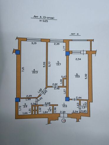 Продажа квартир: 2 комнаты, 75 м², Элитка, 3 этаж, Евроремонт — 8