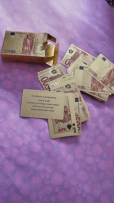 Настольные игры: Набор игральных карт. 2 колоды. Каждая колода -по 200 сомов — 6