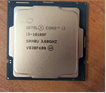 i310100f: Процессор, Б/у, Intel Core i3, Для ПК