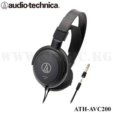 амбушюры: Студийные наушники Audio-Technica ATH-AVC200 Наушники ATH-AVC200
