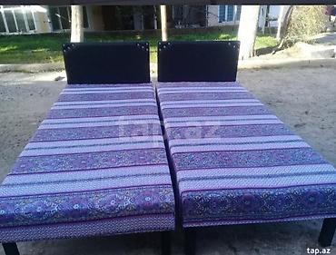 Çarpayı taza 
Hazırı var 2 adad 
Çatdırılma münasib qiymata