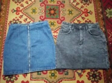 зимние джинсовые куртки женские: Юбка, Карандаш, Мини, Джинс, Высокая талия