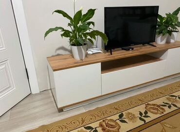 Тумбы и подставки для телевизора: Тумба и подставка для телевизора, Новый, Напольная, ЛДСП, цвет - Белый — 13