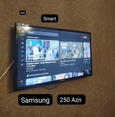 Televizorlar: İşlənmiş Televizor Samsung Ünvandan götürmə