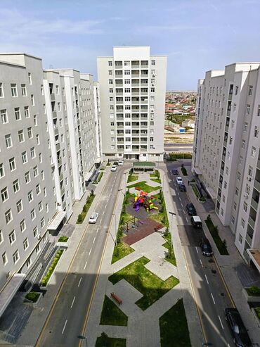 sosial evler satilir: Hövsan qəs., 3 otaqlı, Yeni tikili, 77 kv. m