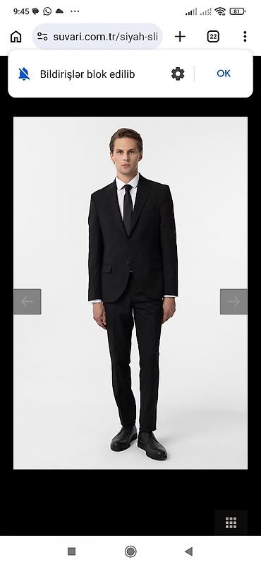 Kostyumlar: Süvari kişi kostyum dəsti – Slim Fit, düz model ünvan Xalqlar dostluğu — 7